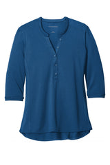 Port Authority ® Women's UV Choice Pique Henley LK750