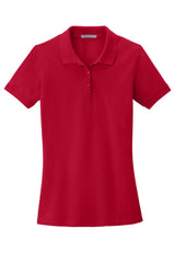 Port Authority® Women's EZCotton® Polo. LK8000 - hero