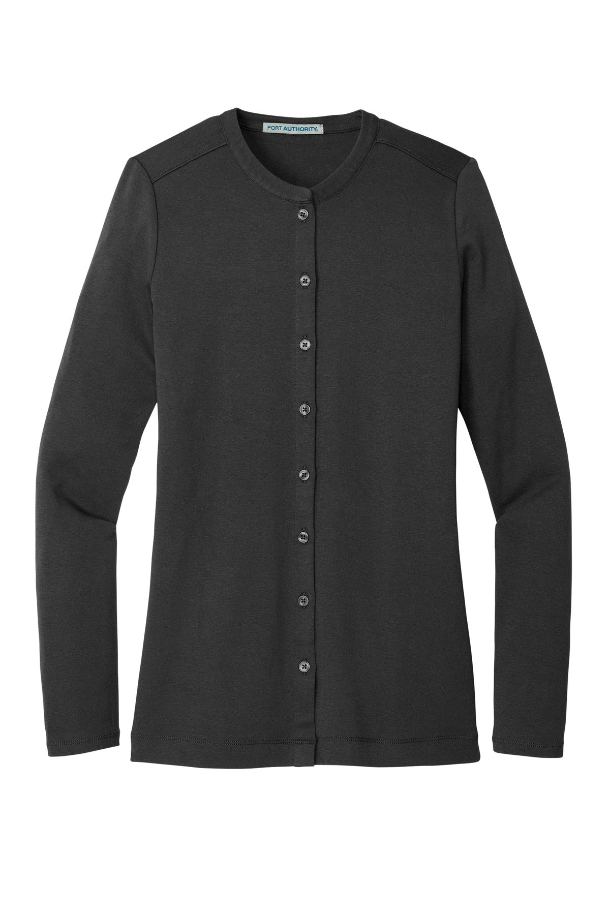 Port Authority® Women's Concept Stretch Button-Front Cardigan. LM1008 - hero