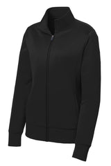 Sport-Tek® Women's Sport-Wick® Fleece Full-Zip Jacket. LST241 - hero