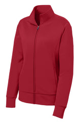 Sport-Tek® Women's Sport-Wick® Fleece Full-Zip Jacket. LST241