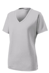 Sport-Tek® Women's PosiCharge® RacerMesh® V-Neck Tee. LST340