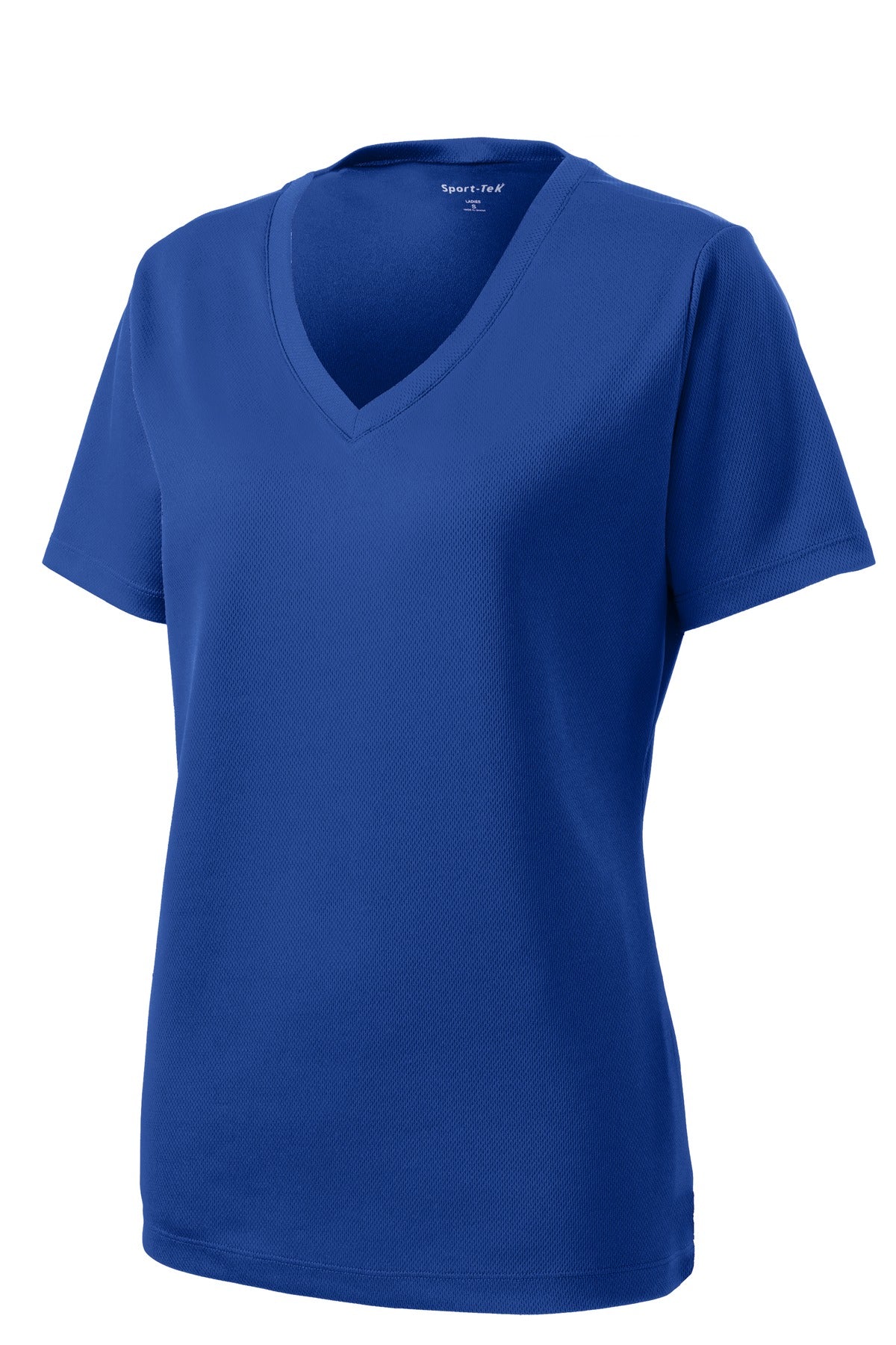 Sport-Tek® Women's PosiCharge® RacerMesh® V-Neck Tee. LST340