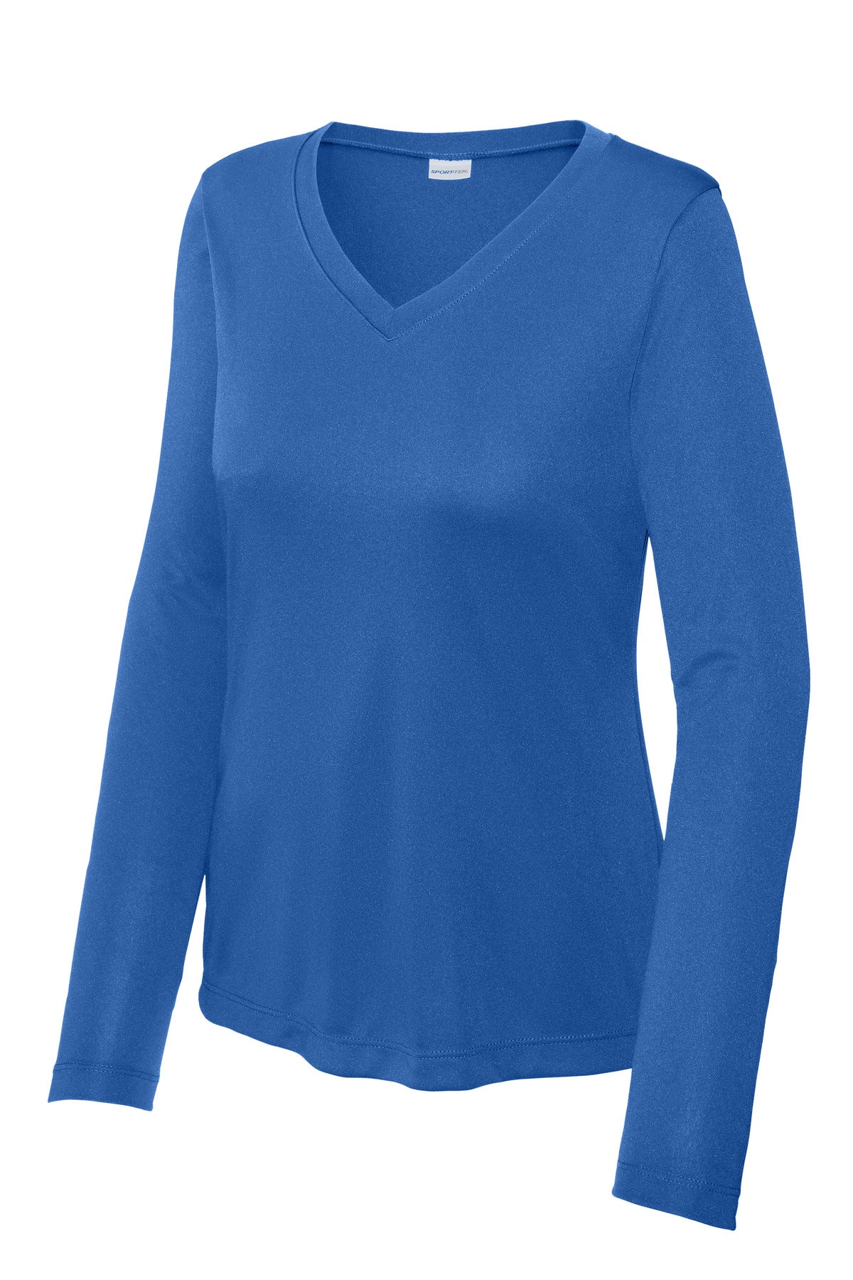 Sport-Tek® Women's Long Sleeve PosiCharge® Competitor V-Neck Tee. LST353LS