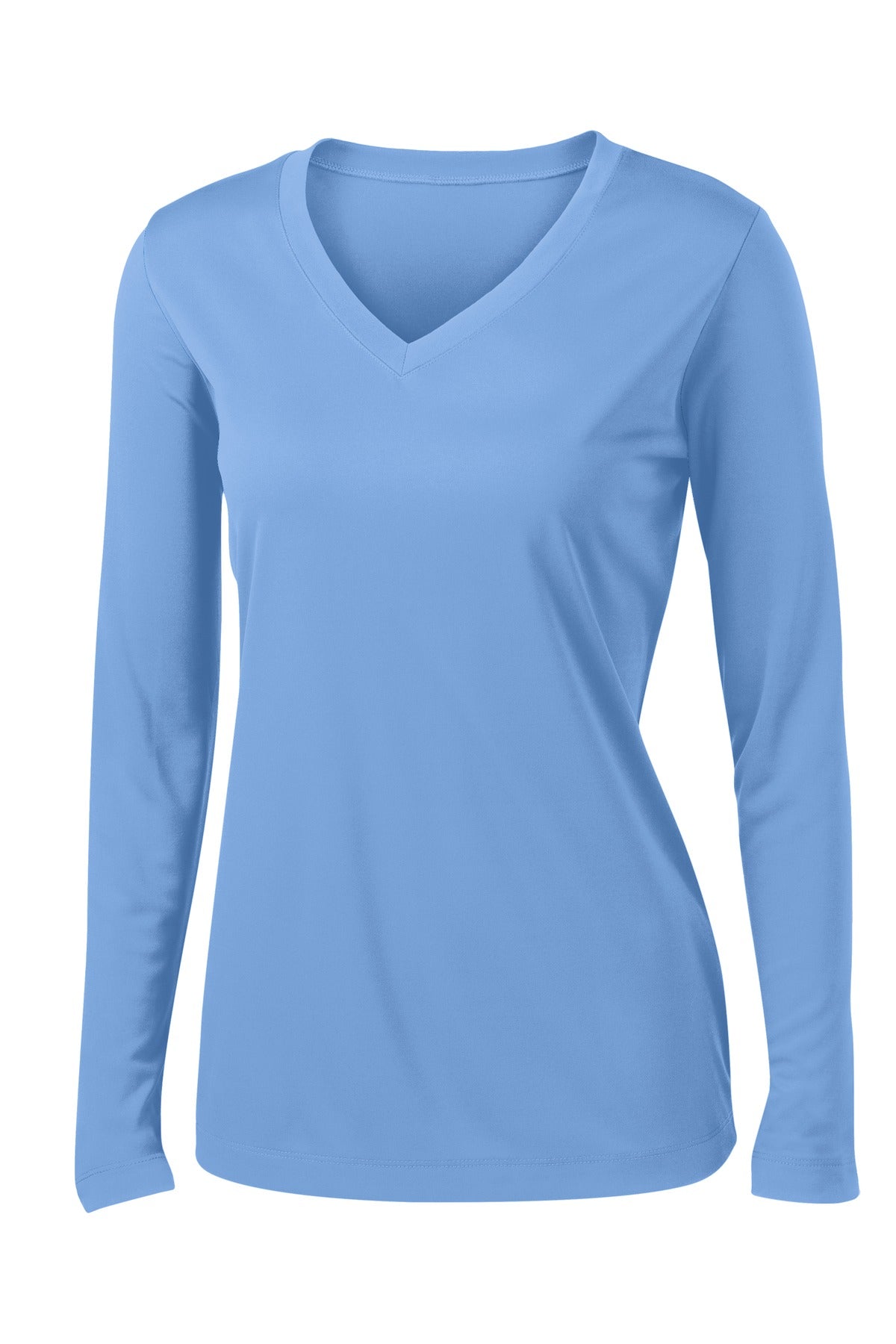 Sport-Tek® Women's Long Sleeve PosiCharge® Competitor V-Neck Tee. LST353LS