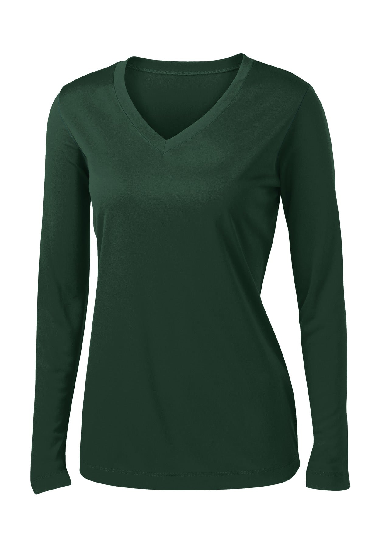 Sport-Tek® Women's Long Sleeve PosiCharge® Competitor V-Neck Tee. LST353LS