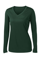 Sport-Tek® Women's Long Sleeve PosiCharge® Competitor V-Neck Tee. LST353LS