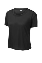 Sport-Tek ® Women's PosiCharge ® Draft Crop Tee. LST411 - hero