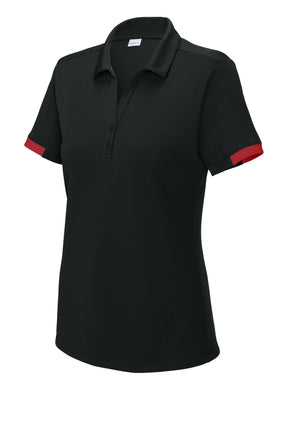 Sport-Tek® Women's Club Colorblock Polo LST444 - hero