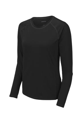 Sport-Tek ® Women's Long Sleeve Rashguard Tee. LST470LS - hero
