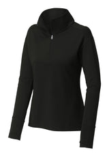 Sport-Tek® Women's Sport-Wick® Flex Fleece 1/4-Zip. LST561 - hero