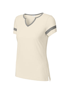 Sport-Tek® Women's Halftime Notch Neck Tee LST6041 - hero