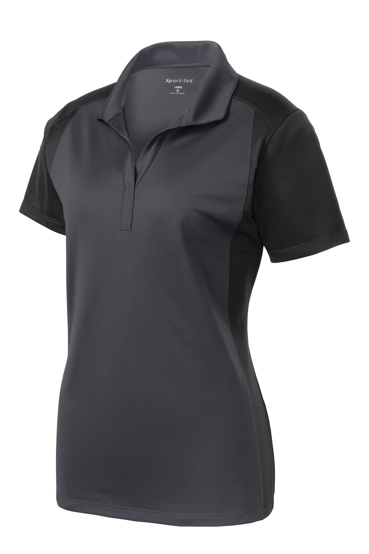 Sport-Tek® Women's Colorblock Micropique Sport-Wick® Polo. LST652 - hero