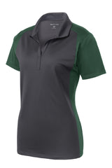Sport-Tek® Women's Colorblock Micropique Sport-Wick® Polo. LST652