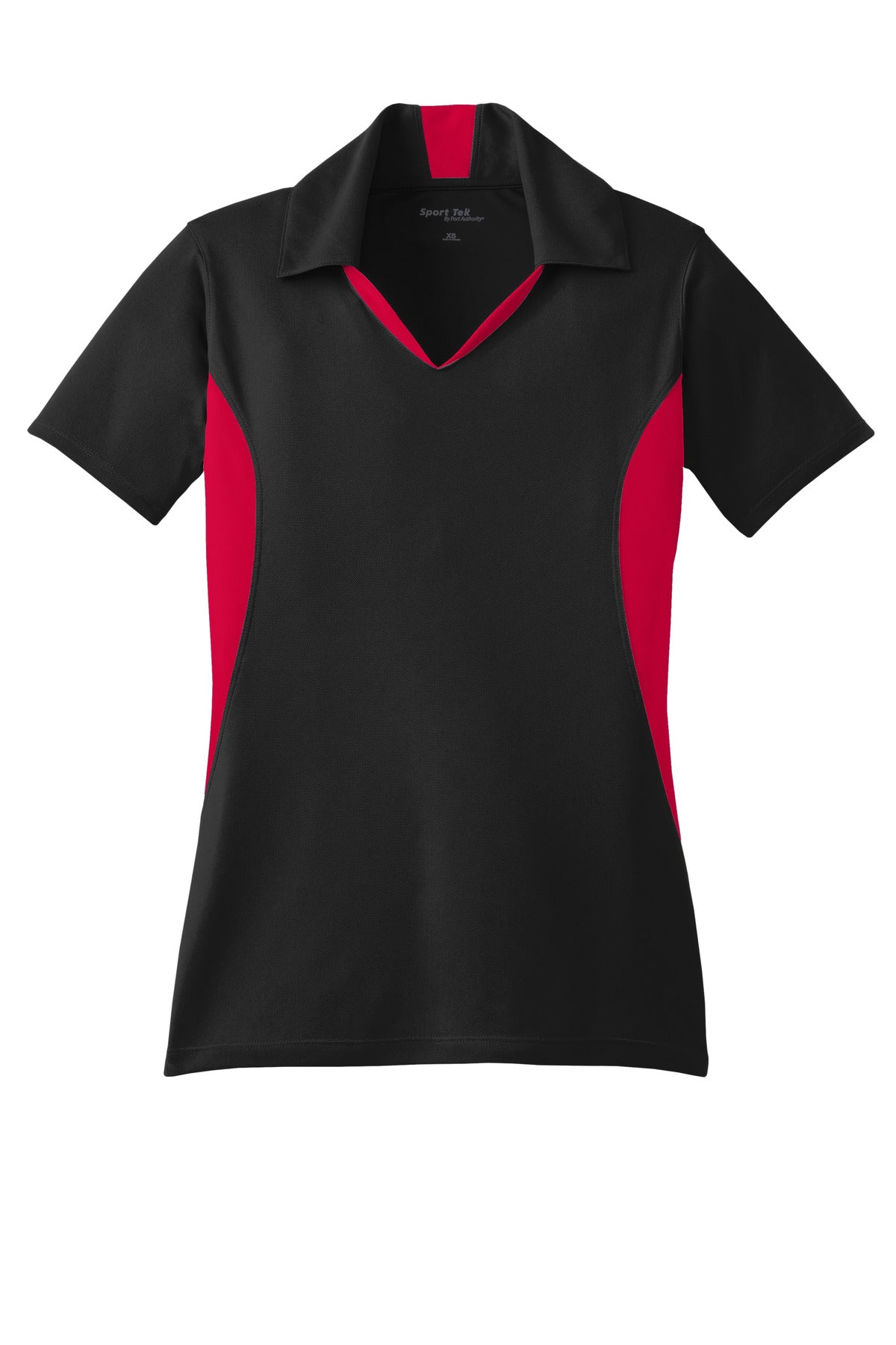 Sport-Tek® Women's Side Blocked Micropique Sport-Wick® Polo. LST655