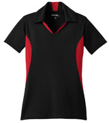 Sport-Tek® Women's Side Blocked Micropique Sport-Wick® Polo. LST655