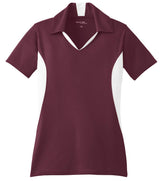 Sport-Tek® Women's Side Blocked Micropique Sport-Wick® Polo. LST655