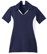 Sport-Tek® Women's Side Blocked Micropique Sport-Wick® Polo. LST655
