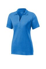 Sport-Tek® Women's Heather Contender Polo. LST660 - hero