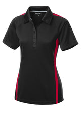 Sport-Tek® Women's PosiCharge® Micro-Mesh Colorblock Polo. LST685 - hero