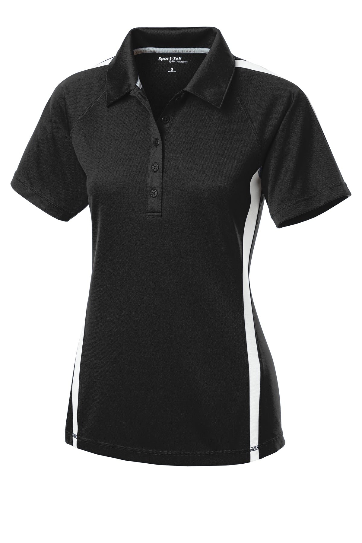 Sport-Tek® Women's PosiCharge® Micro-Mesh Colorblock Polo. LST685