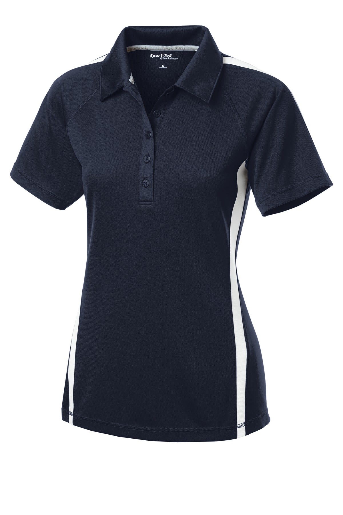 Sport-Tek® Women's PosiCharge® Micro-Mesh Colorblock Polo. LST685