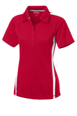 Sport-Tek® Women's PosiCharge® Micro-Mesh Colorblock Polo. LST685