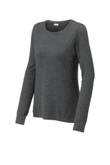 Sport-Tek ® Women's Exchange 1.5 Long Sleeve Crew. LST710 - hero