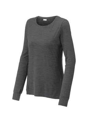Sport-Tek ® Women's Exchange 1.5 Long Sleeve Crew. LST710 - hero