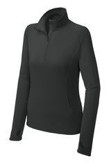 Sport-Tek® Women's Sport-Wick® Stretch 1/4-Zip Pullover. LST850