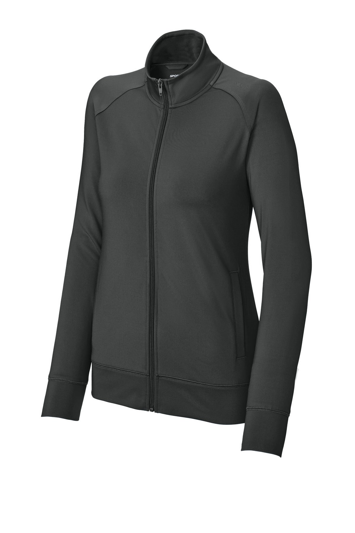 Sport-Tek® Women's Sport-Wick® Stretch Full-Zip Cadet Jacket LST857
