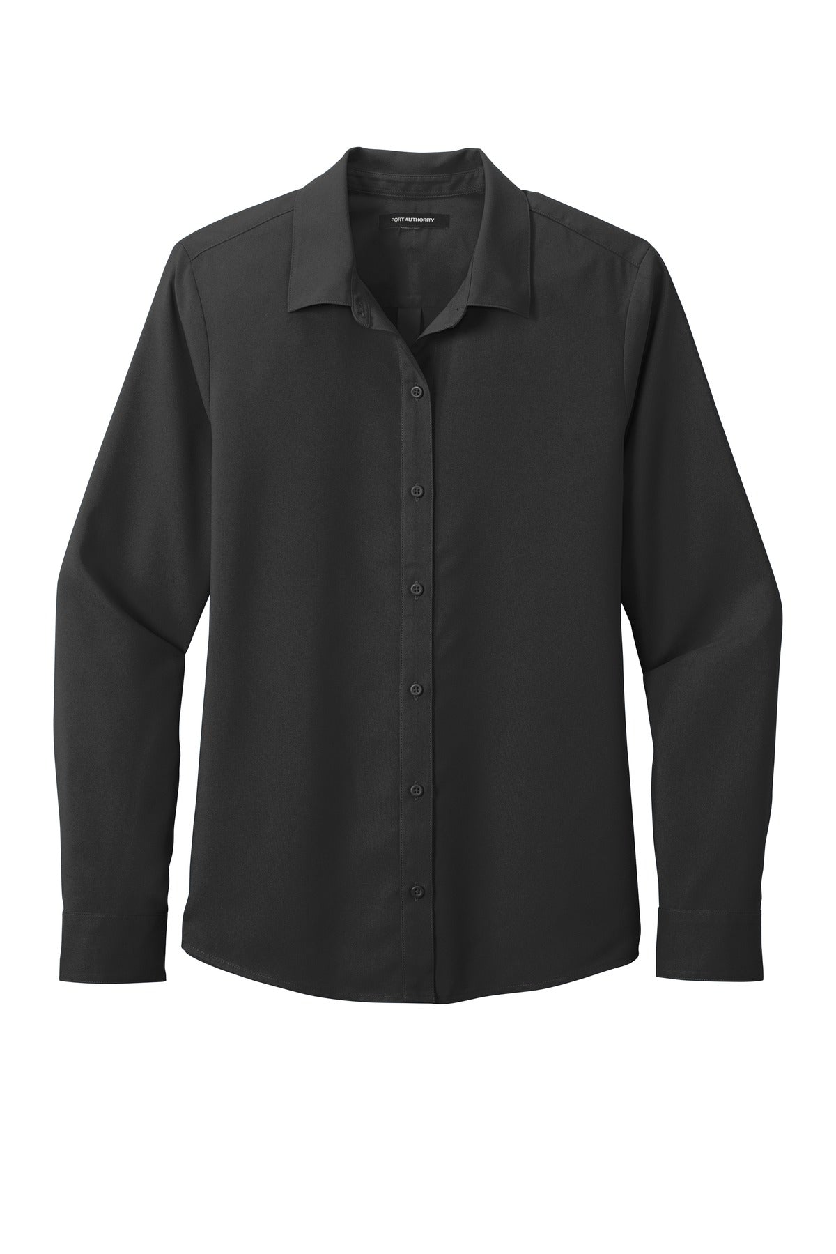 Port Authority® Women's Long Sleeve Performance Staff Shirt LW401 - hero