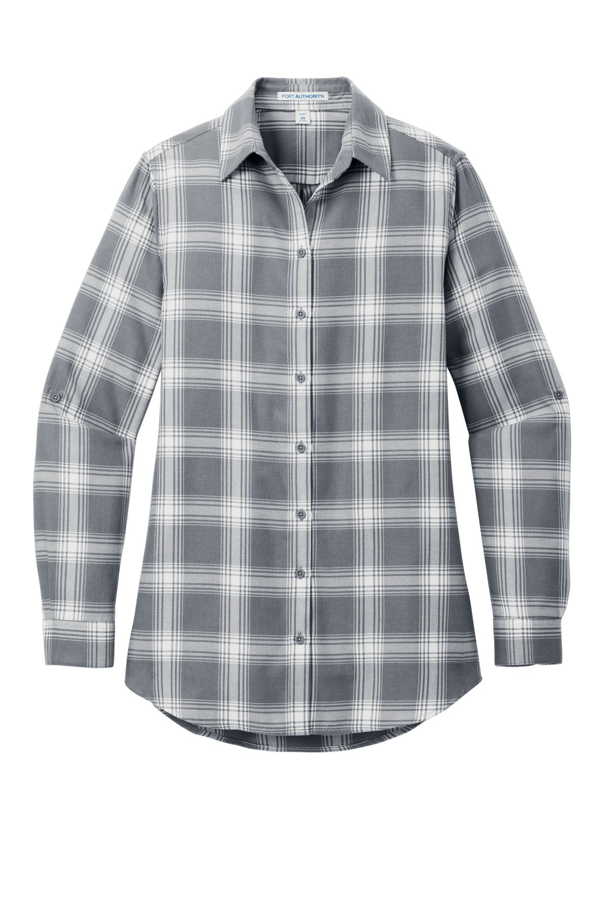 Port Authority® Women's Plaid Flannel Tunic . LW668