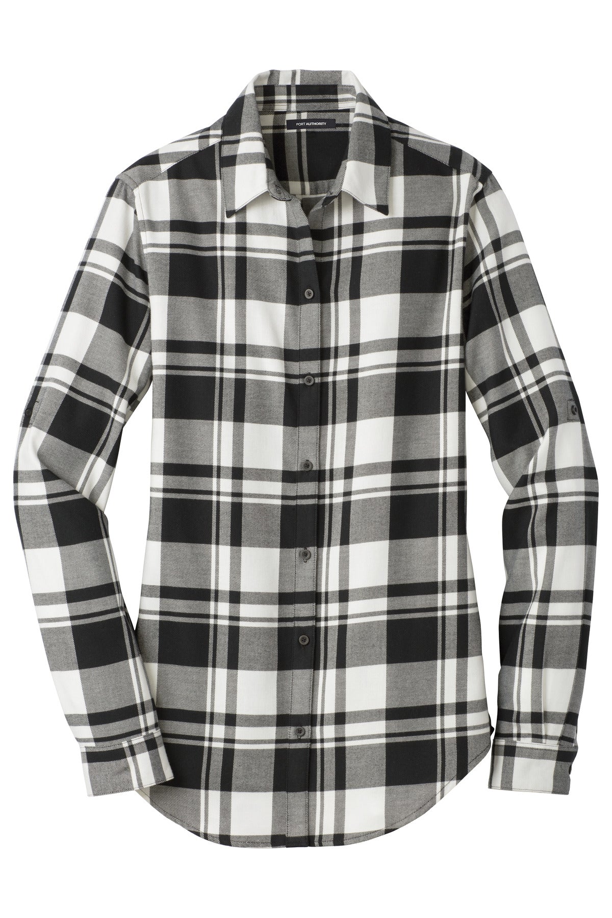 Port Authority® Women's Plaid Flannel Tunic . LW668