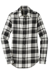 Port Authority® Women's Plaid Flannel Tunic . LW668