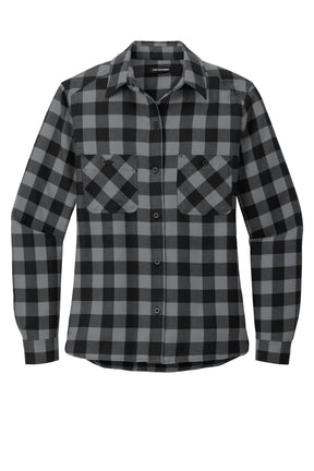 Port Authority® Women's Plaid Flannel Shirt LW669 - hero