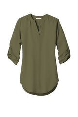 Port Authority® Women's 3/4-Sleeve Tunic Blouse. LW701
