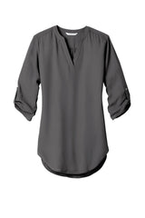 Port Authority® Women's 3/4-Sleeve Tunic Blouse. LW701