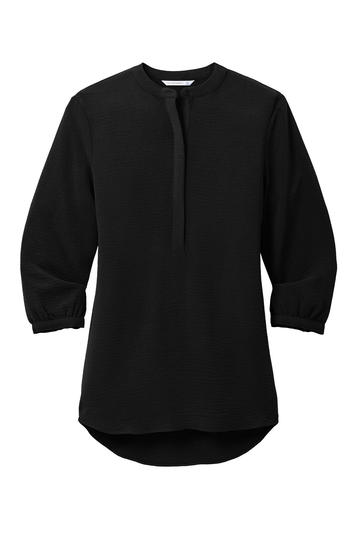 Port Authority® Women's 3/4-Sleeve Textured Crepe Tunic LW713