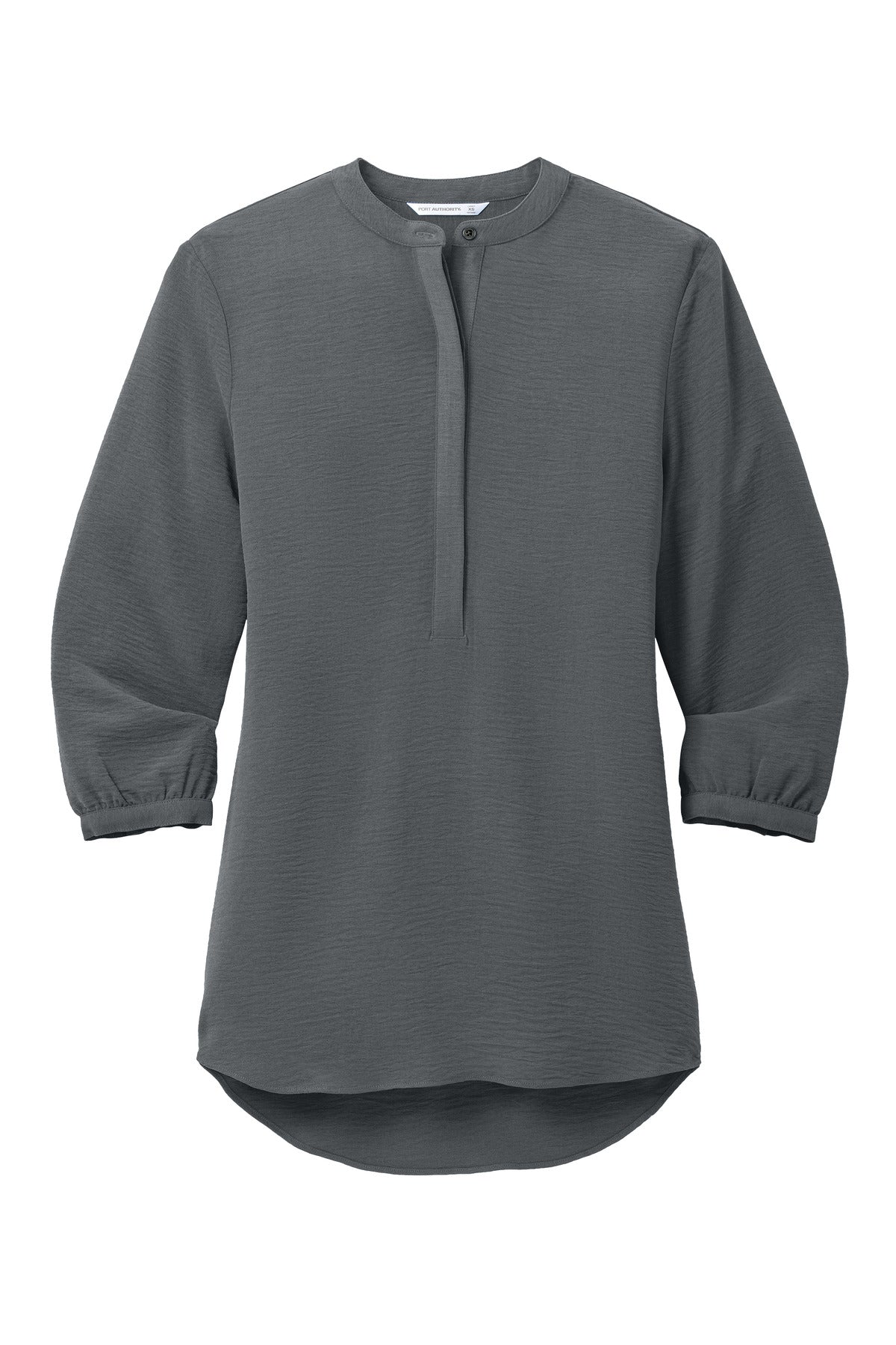 Port Authority® Women's 3/4-Sleeve Textured Crepe Tunic LW713