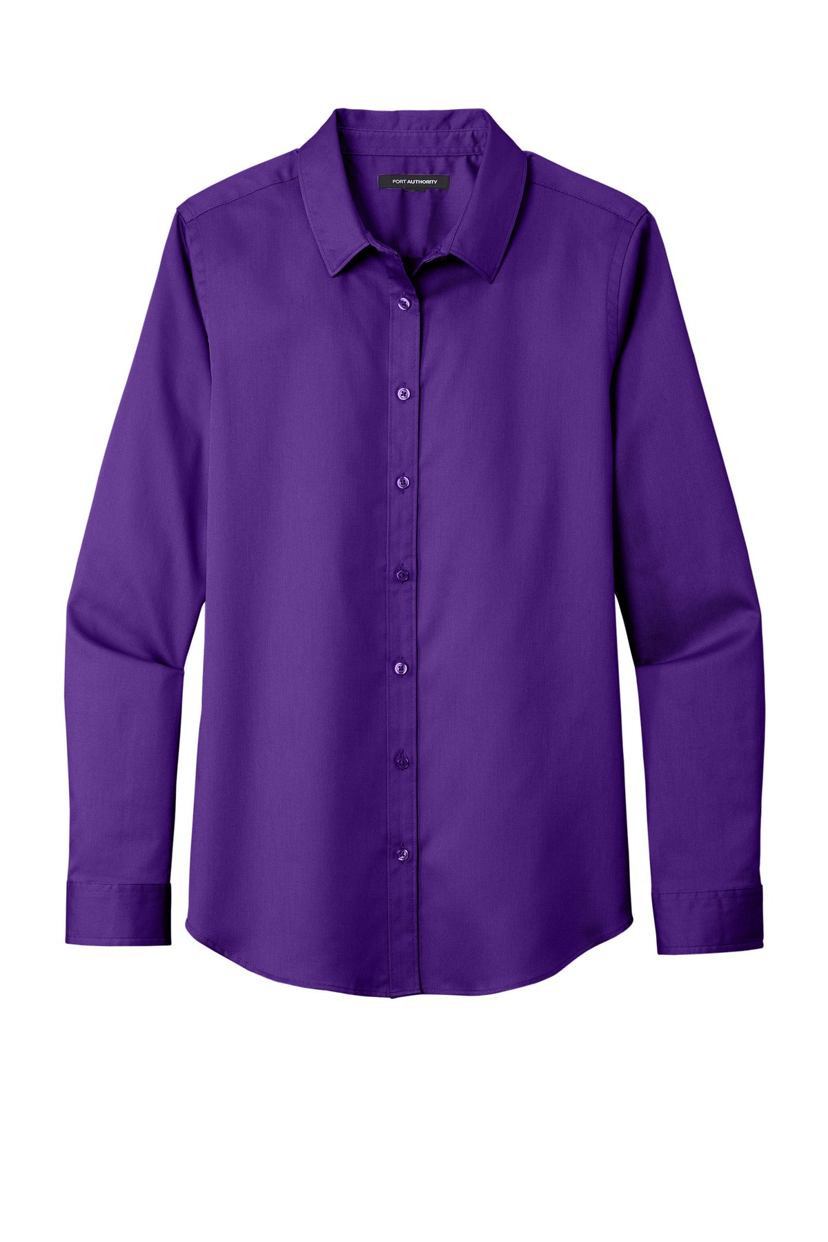 Port Authority® Women's Long Sleeve SuperPro ReactTwill Shirt. LW808