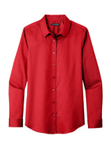 Port Authority® Women's Long Sleeve SuperPro ReactTwill Shirt. LW808