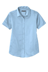 Port Authority® Women's Short Sleeve SuperPro ReactTwill Shirt. LW809