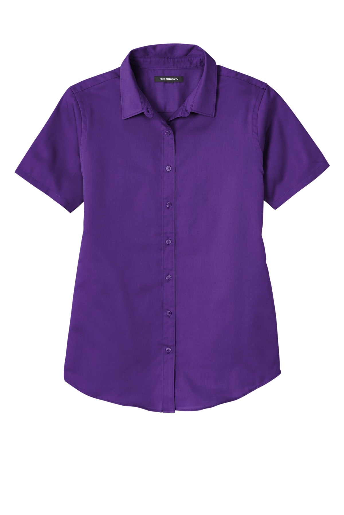 Port Authority® Women's Short Sleeve SuperPro ReactTwill Shirt. LW809
