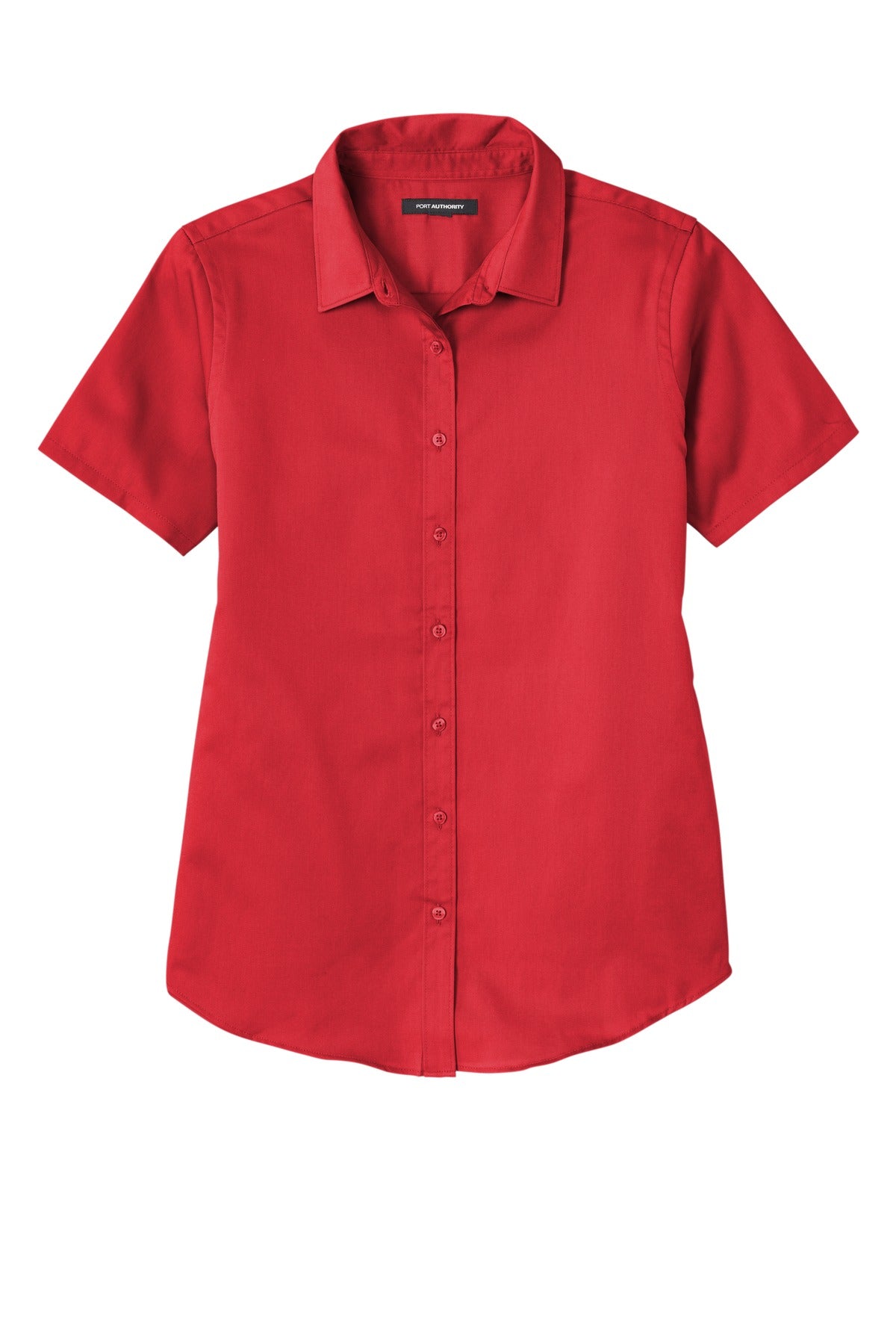 Port Authority® Women's Short Sleeve SuperPro ReactTwill Shirt. LW809