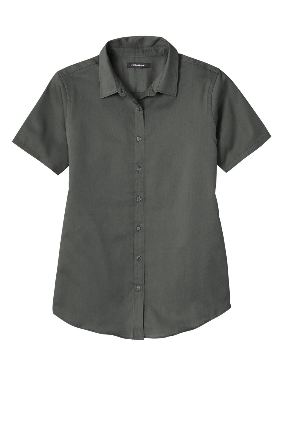 Port Authority® Women's Short Sleeve SuperPro ReactTwill Shirt. LW809