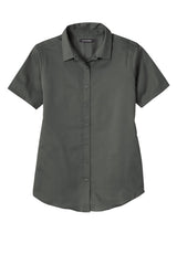 Port Authority® Women's Short Sleeve SuperPro ReactTwill Shirt. LW809