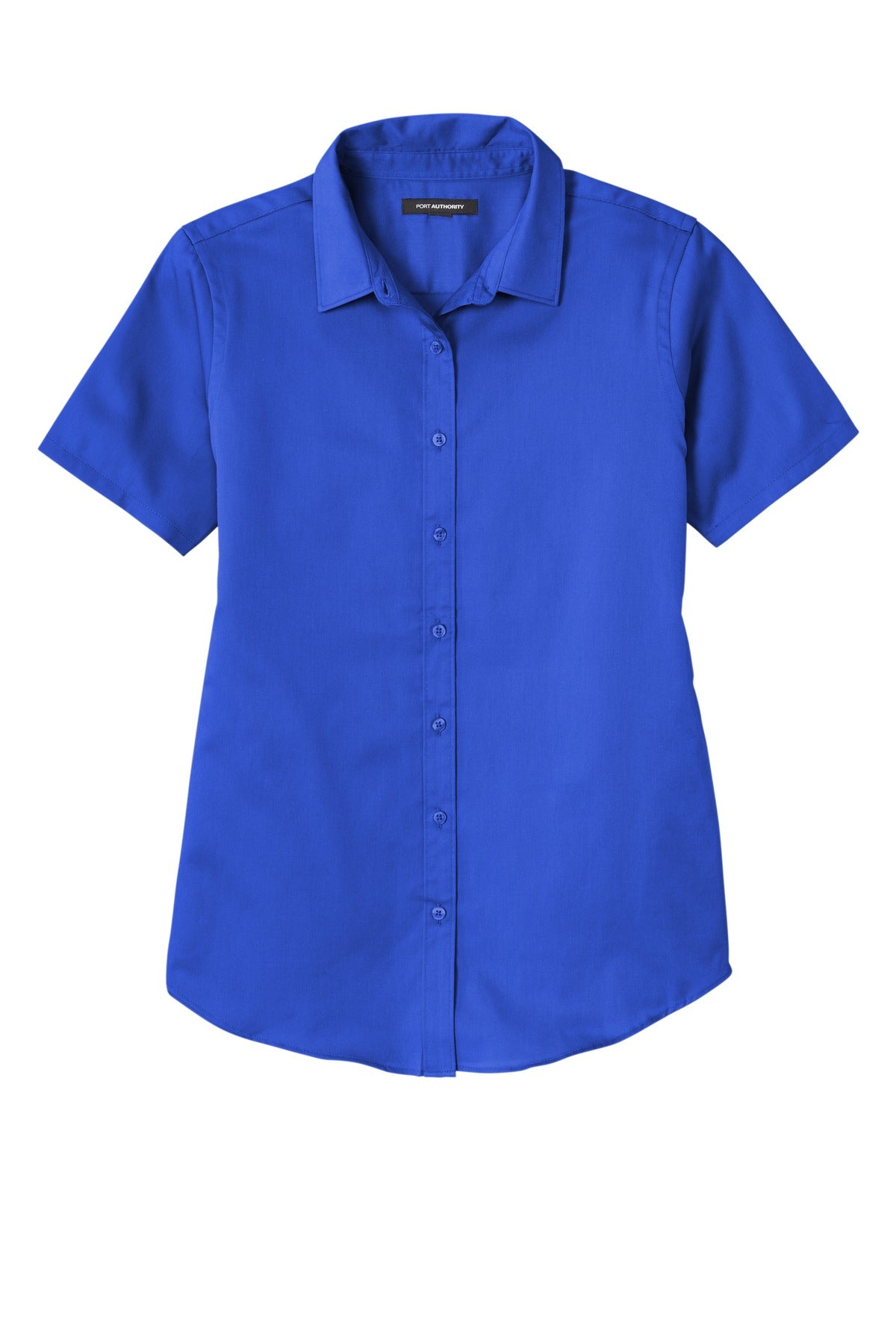 Port Authority® Women's Short Sleeve SuperPro ReactTwill Shirt. LW809