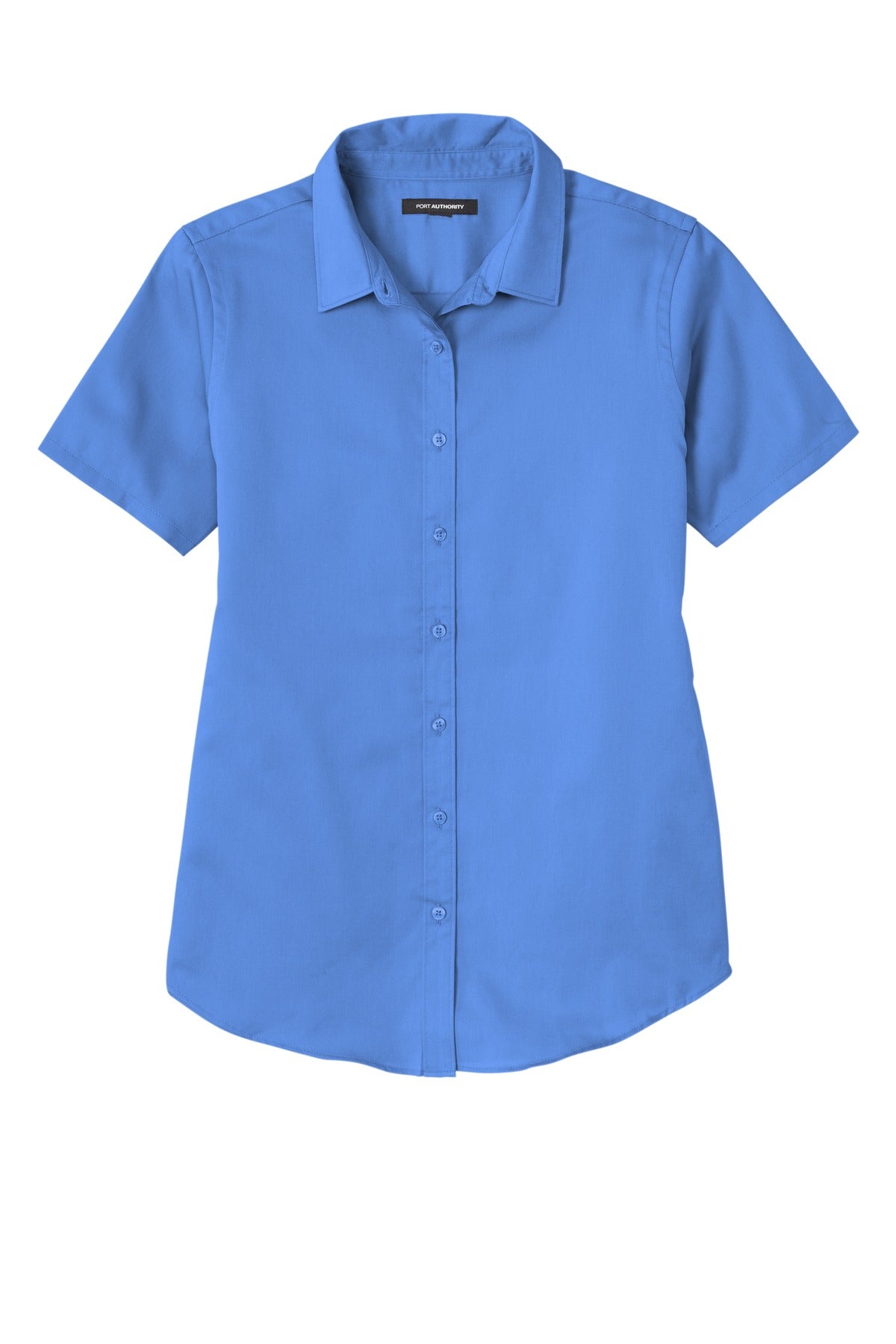 Port Authority® Women's Short Sleeve SuperPro ReactTwill Shirt. LW809