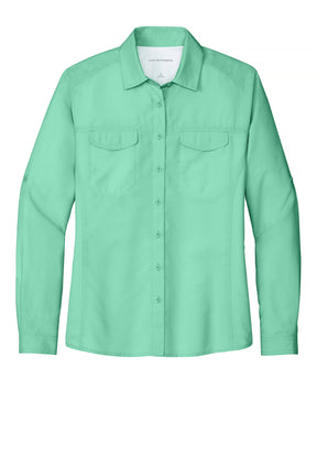 Port Authority® Women's Long Sleeve UV Daybreak Shirt LW960 - hero